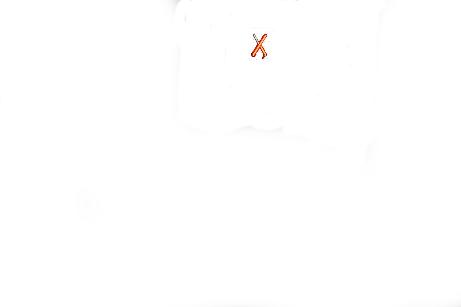 Flickering neon PXB sign